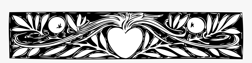 Heart Border Png - Portable Network Graphics, Transparent Png, Free Download