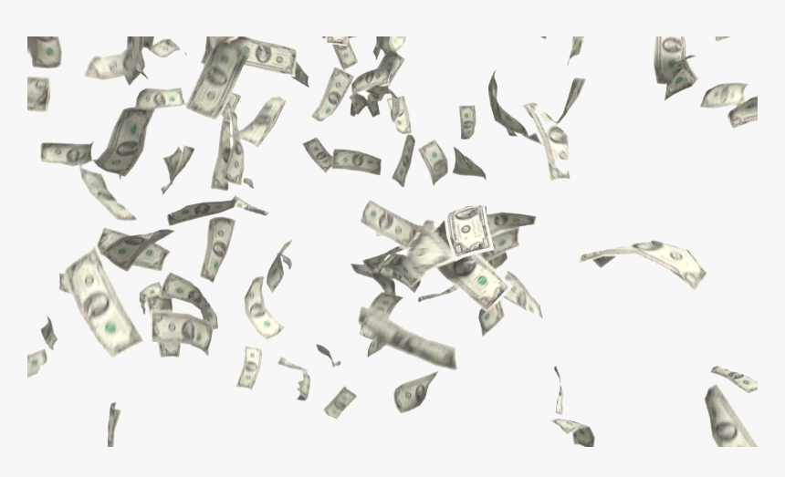 For Free Download - Falling Transparent Money Png, Png Download, Free Download