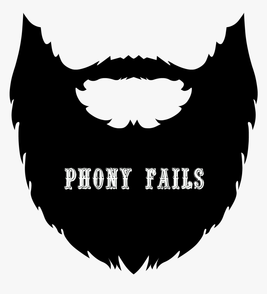 Beard Phony Fails Clipart Real Beard - Happy Fathers Day Beard, HD Png Download, Free Download