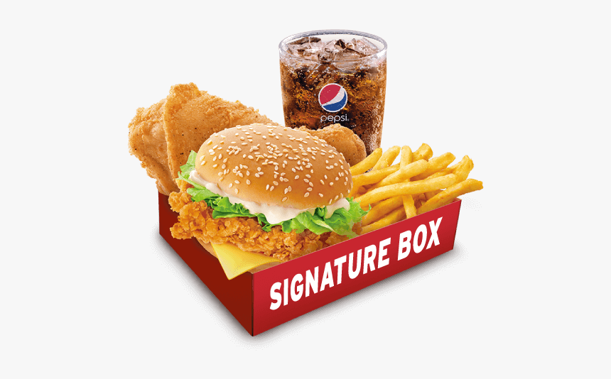 Kfc Menu Signature Box, HD Png Download, Free Download