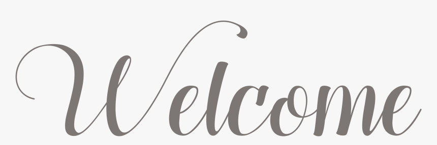 Welcome - Wedding Welcome Sign Png, Transparent Png, Free Download