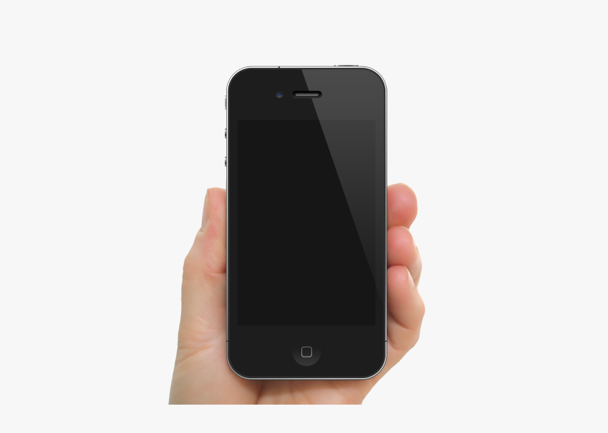 Transparent Cell Phone Icon Png - Iphone 5s Mockup Holding, Png Download, Free Download