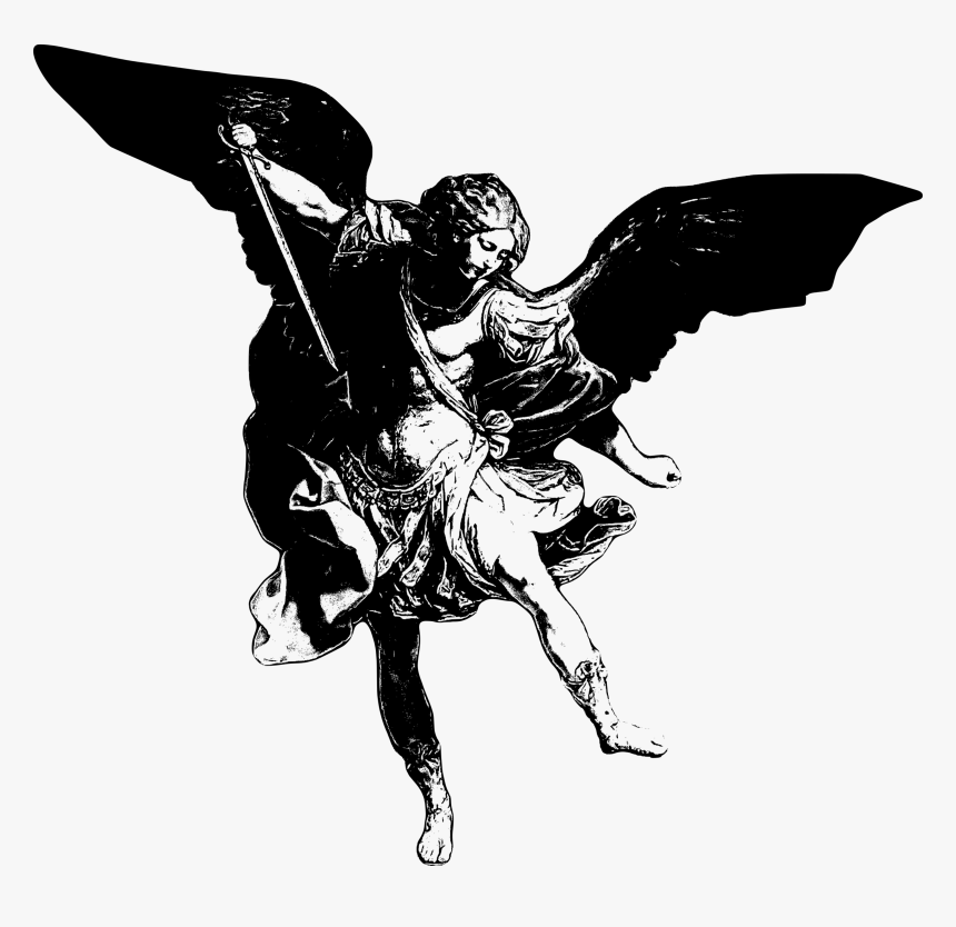 Transparent Angel Png - St Michael The Archangel Clipart, Png Download, Free Download