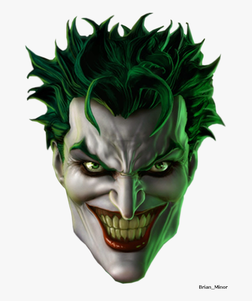 Joker Face Paint Png - Dc Universe Online Joker, Transparent Png, Free Download