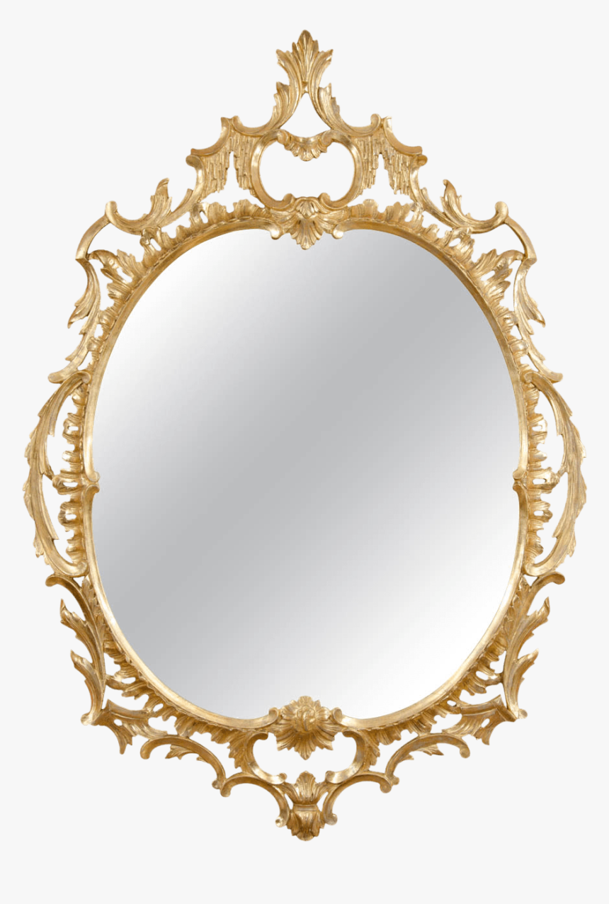Mirror Gold Simple - Mirror Clipart Transparent, HD Png Download, Free Download