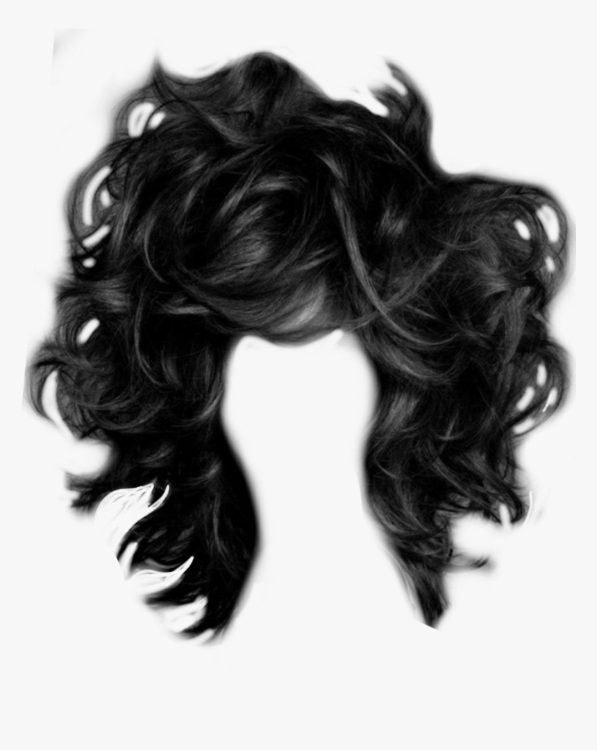 Wildhair Wig Hair Burnett Black Party Costume Disguise - Long Wild Hair Png Transparent, Png Download, Free Download