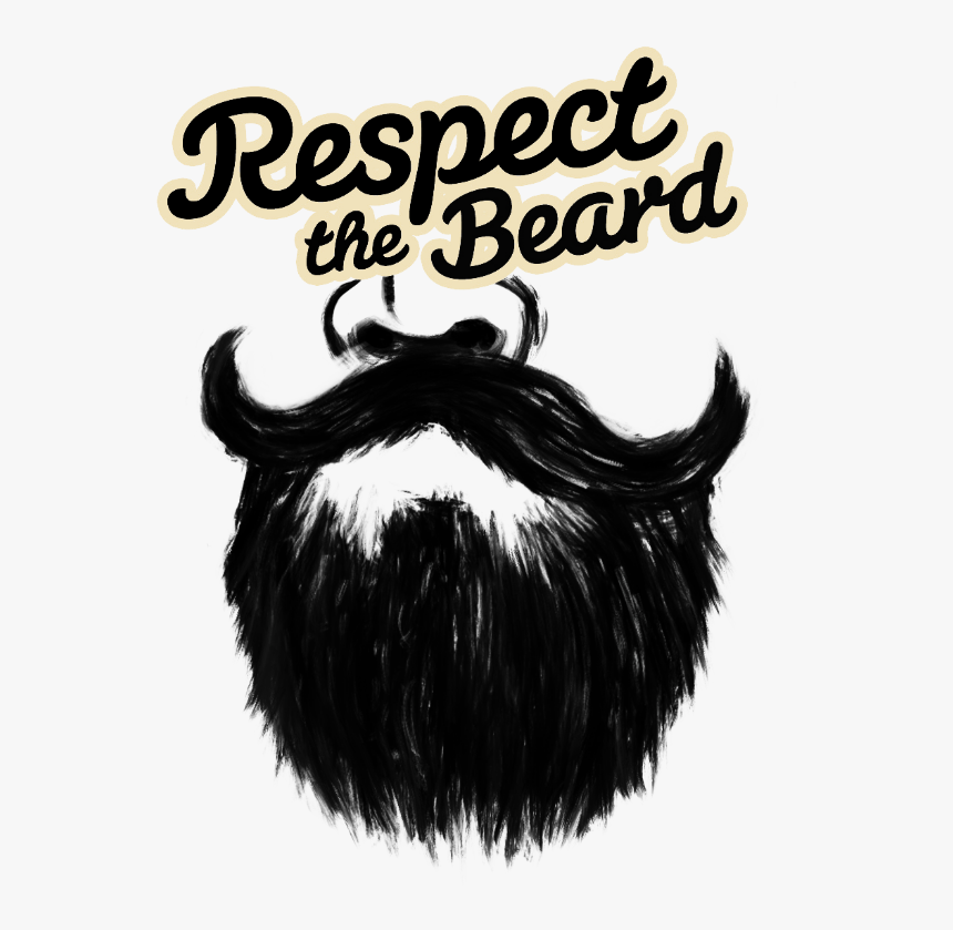 Transparent Beard Png - Respect The Beard Png, Png Download, Free Download