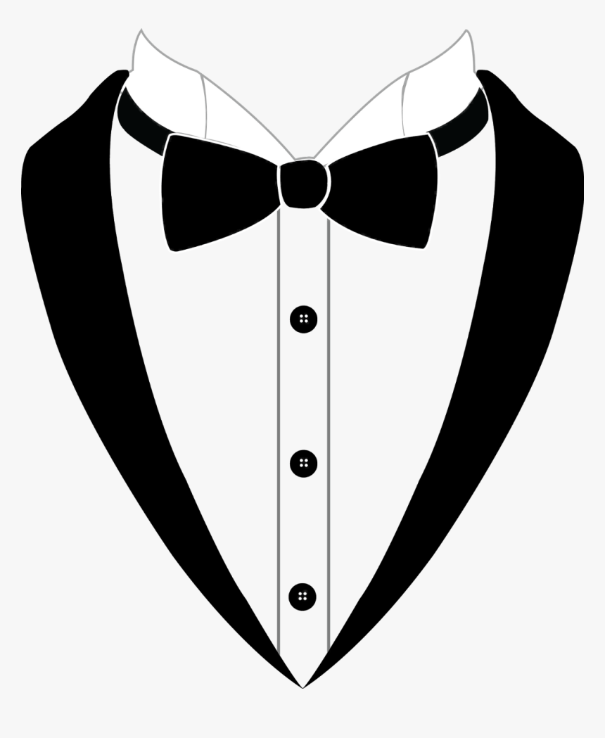 Bow Tie Suit Cartoon Clipart , Png Download - Bow Tie Suit Clipart, Transparent Png, Free Download