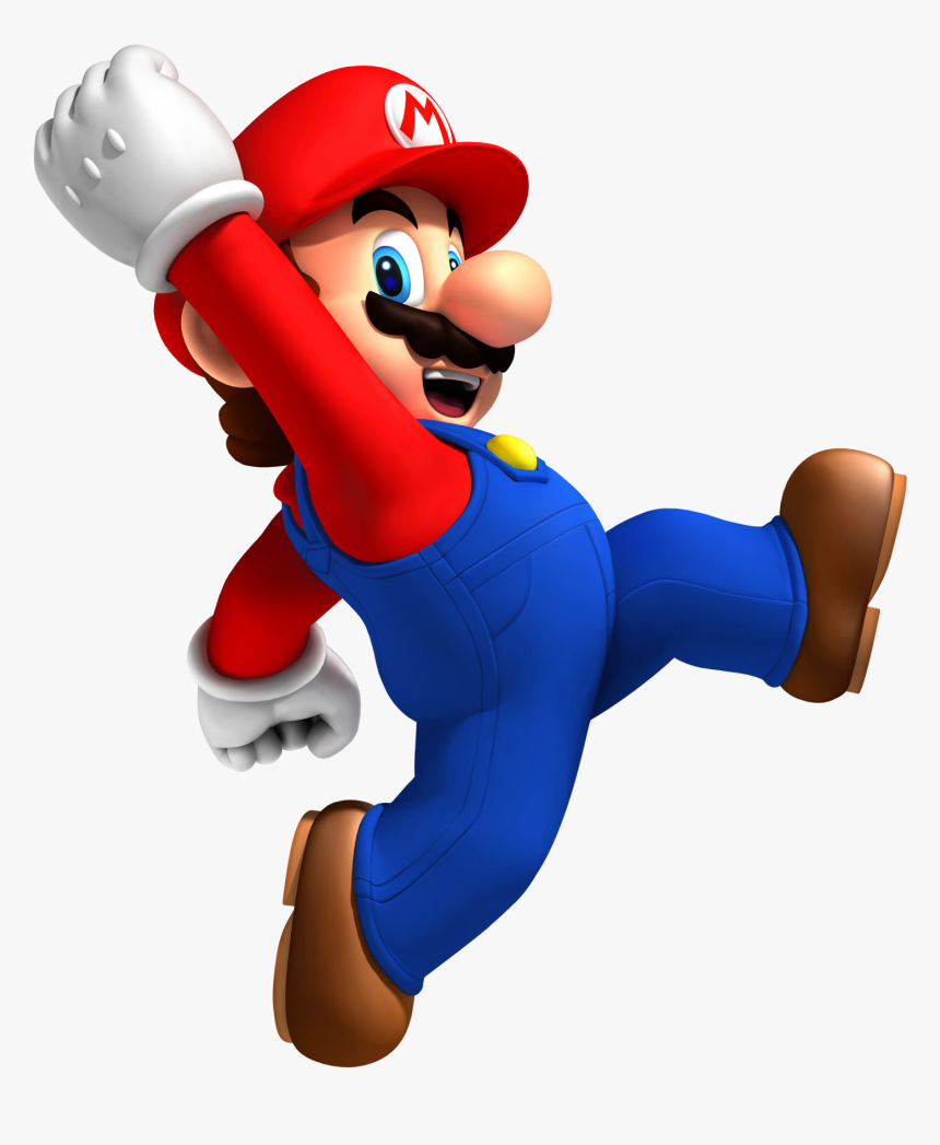 Mario Png - Super Mario Bros Wii Mario, Transparent Png, Free Download