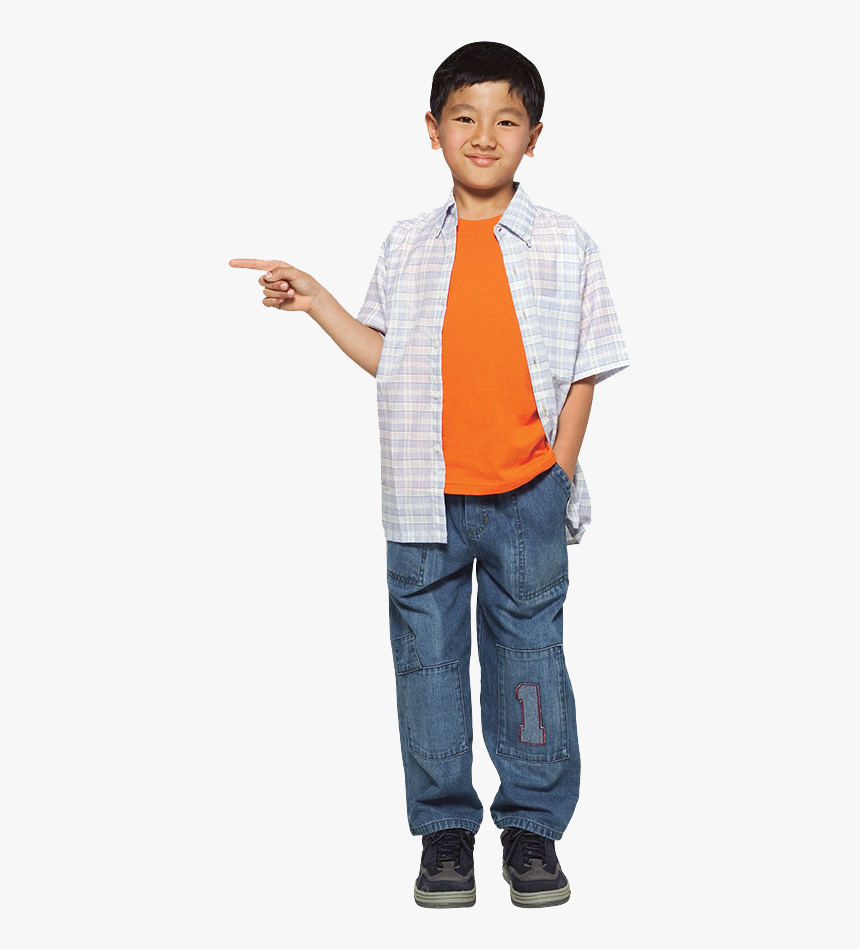 Asian Child Pointing Png Image - Asian Child Png, Transparent Png, Free Download