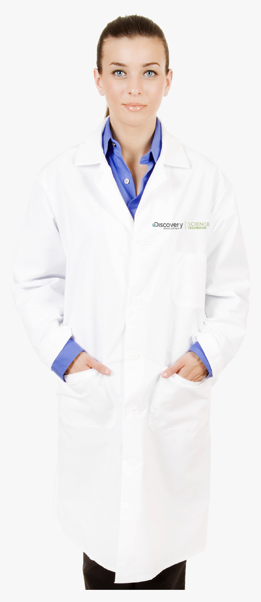 Lab Coat Png File - Scientist Lab Gown Png, Transparent Png, Free Download