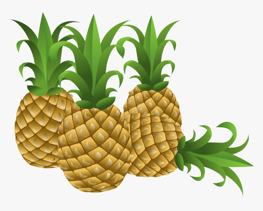 Food Pineapple Clip Arts - Pineapples Clipart, HD Png Download, Free Download