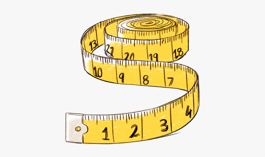 Tape Measures Measurement Measuring Instrument Clip - Measuring Tape Clip Art, HD Png Download, Free Download