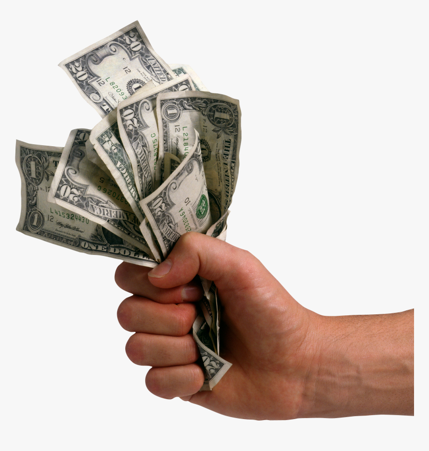 Download Money Png - Hand With Money Png, Transparent Png, Free Download