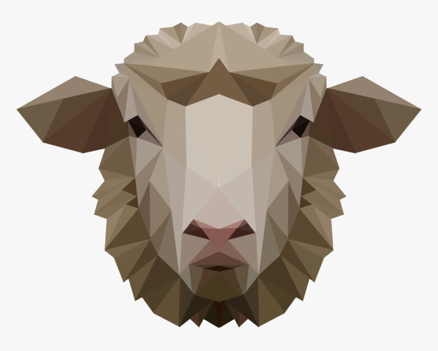 Download Sheep Png Clipart For Designing Projects - Sheep Low Poly, Transparent Png, Free Download