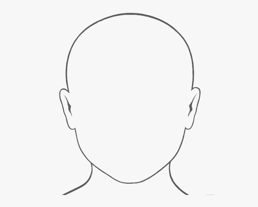 Face,line Book,ear,no Expression - Self Portrait Coloring Pages, HD Png Download, Free Download