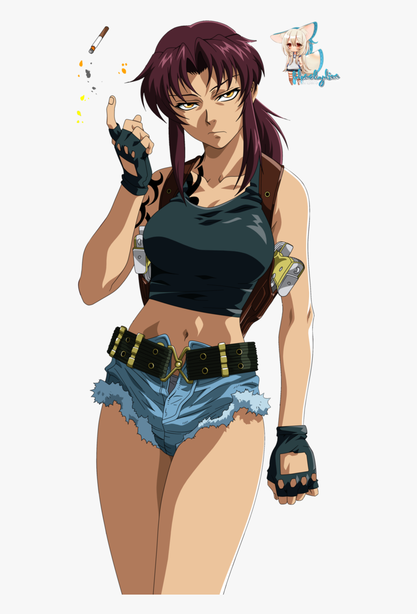 Transparent Black Lagoon Png - Revy From Black Lagoon, Png Download, Free Download