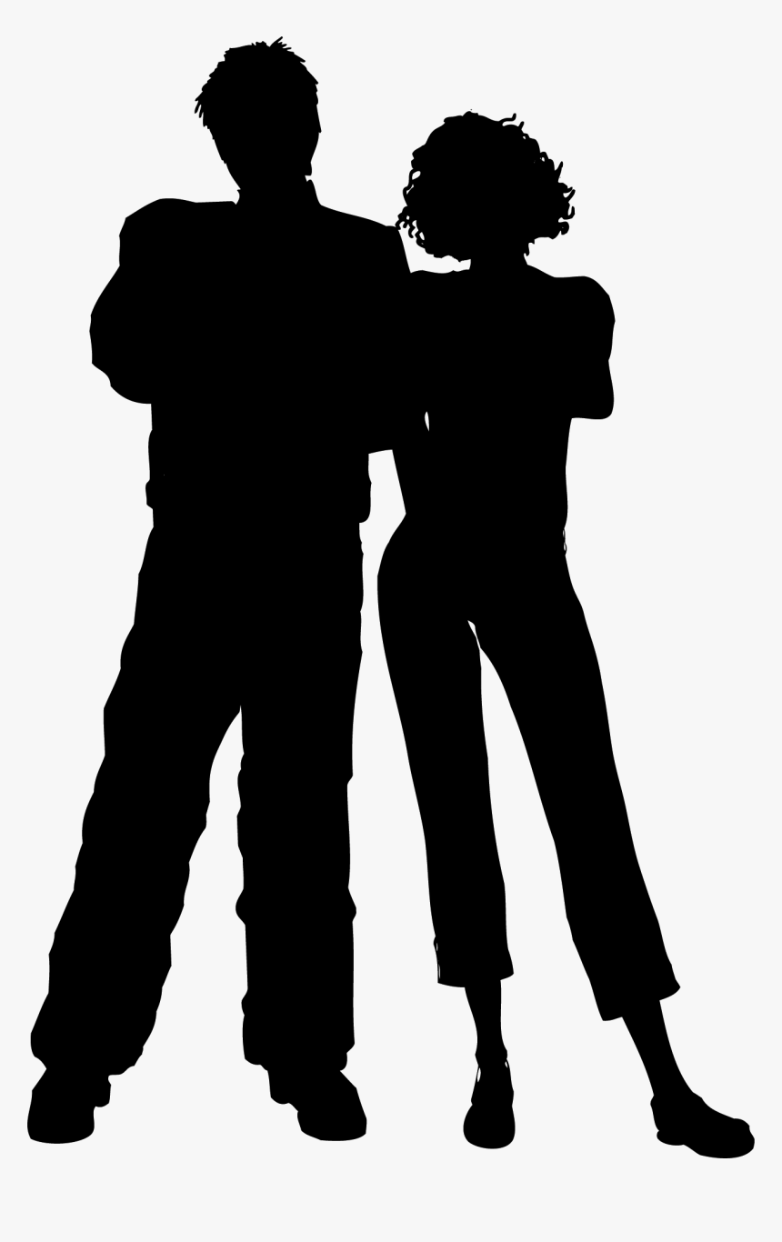 People Silhouettes Pinturas Africanas Pinterest - Friends Silhouette, HD Png Download, Free Download