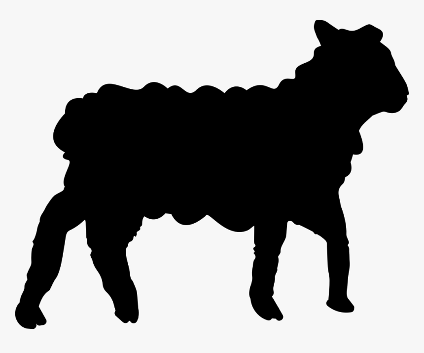 Png Icon Free Download - Lamb Silhouette Clip Art, Transparent Png, Free Download