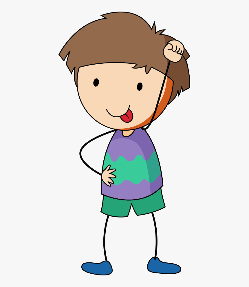 Child Cartoon Boy - Little Boy Cartoon Transparent Background, HD Png Download, Free Download