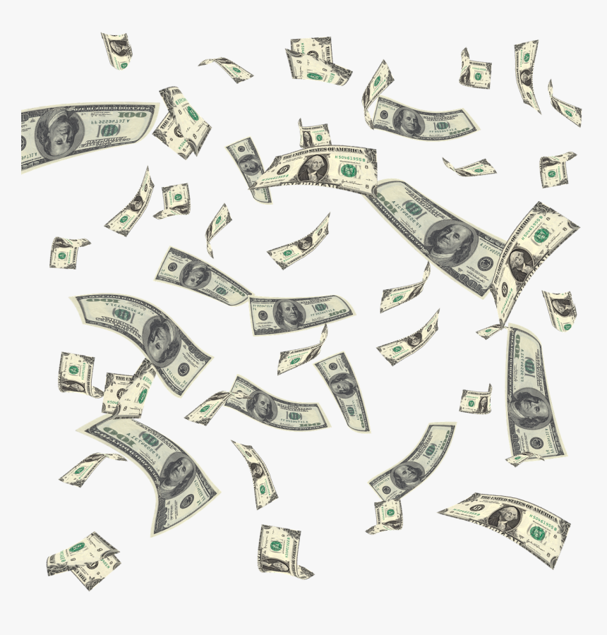 Cash Png Hd - Money Falling Transparent Background, Png Download, Free Download