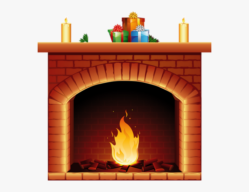 Tube Nol Christmas Fireplace - Christmas Fireplace, HD Png Download, Free Download