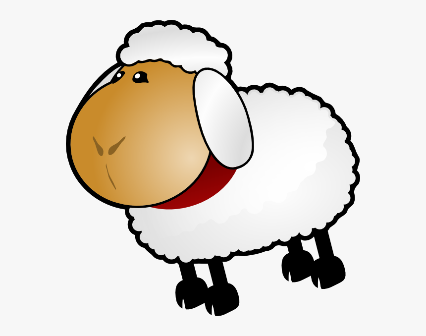 Transparent Lamb Clip Art - Sheep Clip Art, HD Png Download, Free Download