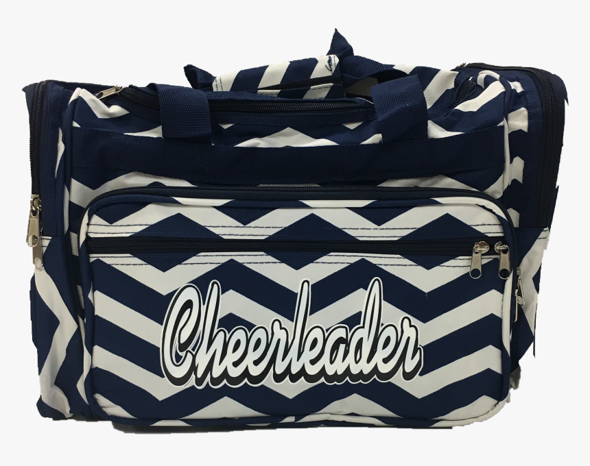 Blue Chevron Cheerleading Duffle Bag - Shoulder Bag, HD Png Download, Free Download