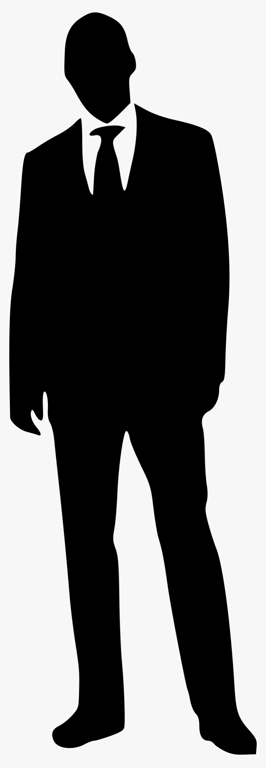 Men Clipart Guy - Businessman Clipart Black And White, HD Png Download, Free Download
