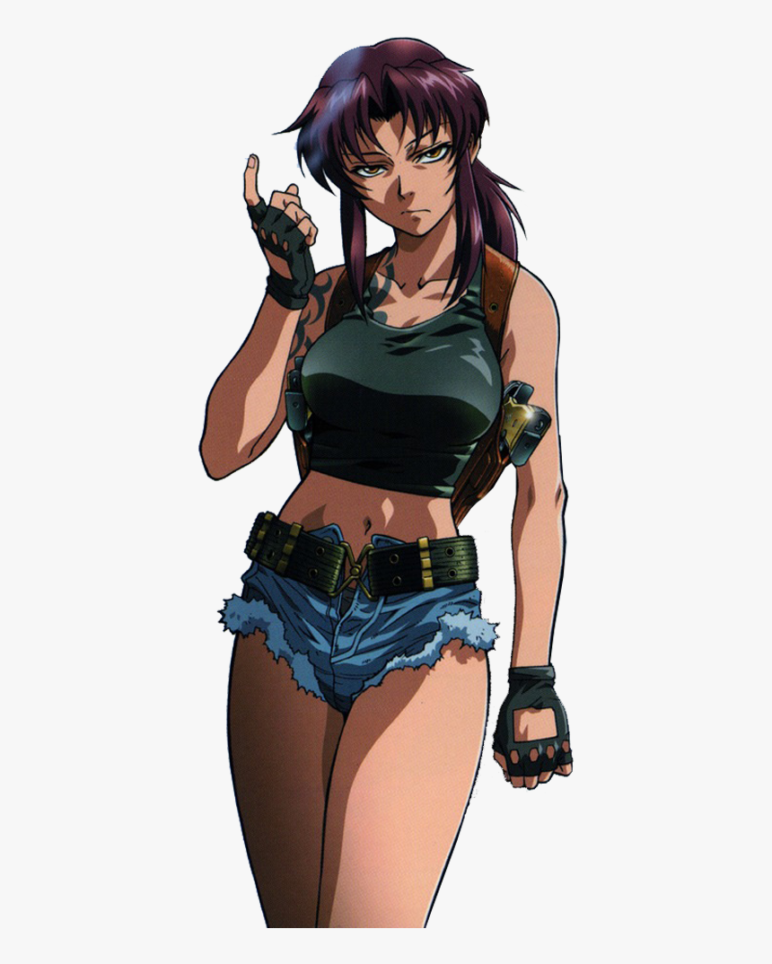 Revy Black Lagoon Png, Transparent Png, Free Download