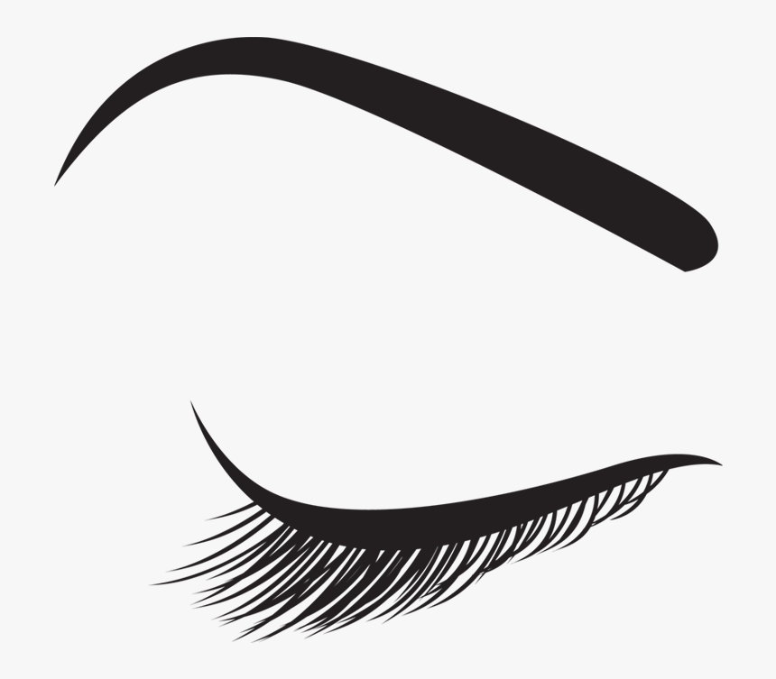 Eyebrow Clipart Eyelash - Transparent Eyebrow Clipart, HD Png Download, Free Download