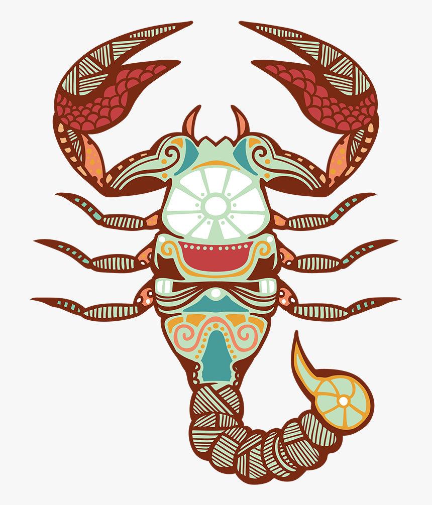 Hand Painted Scorpion, HD Png Download, Free Download