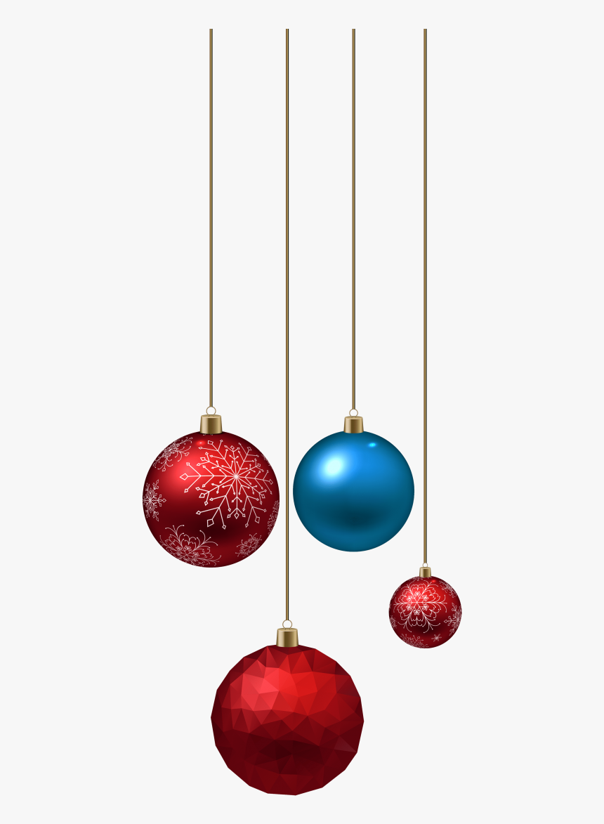 Free Png Blue And Red Christmas Ball Png Images Transparent - Png Format Christmas Ball Png, Png Download, Free Download