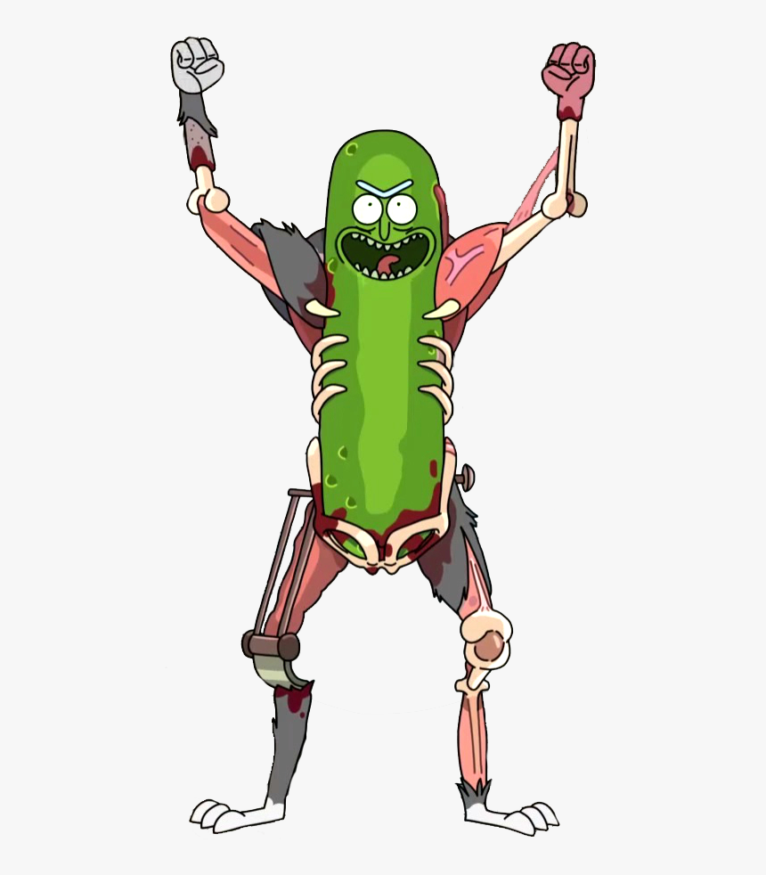 Pickle Clipart Pixel Art - Rat Suit Pickle Rick, HD Png Download, Free Download