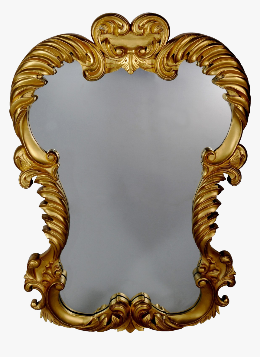 Golden Mirror Frame Png Transparent Image - Picture Frame, Png Download, Free Download