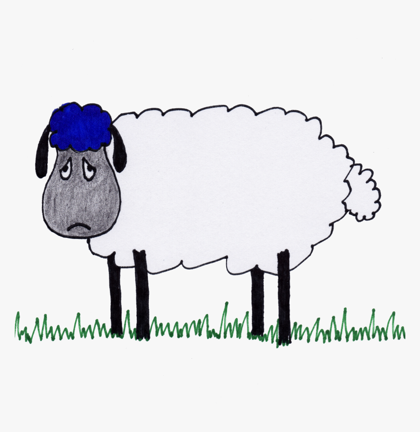 Transparent Feelings Png - Sad Sheep Clipart, Png Download, Free Download