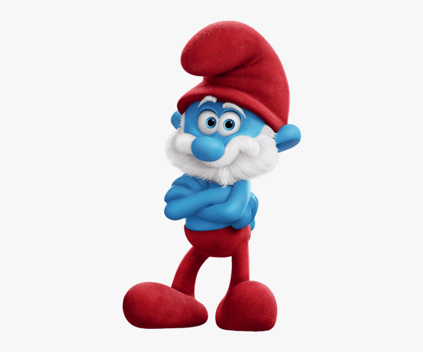 Papa Smurf - Smurfs The Lost Village Papa Smurf, HD Png Download, Free Download