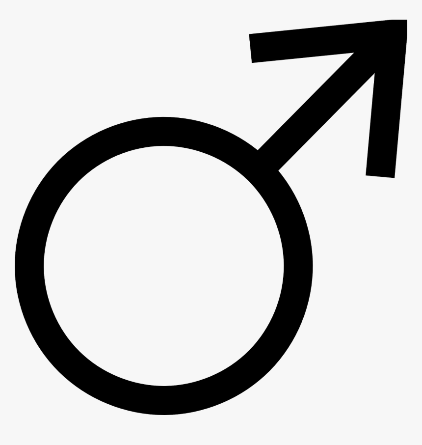 Symbol Of Man Free Png Icon - Male Symbol Clipart, Transparent Png, Free Download