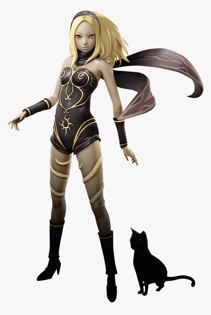 Gravity Rush Png Transparent - Kitten Gravity Rush Figure, Png Download, Free Download