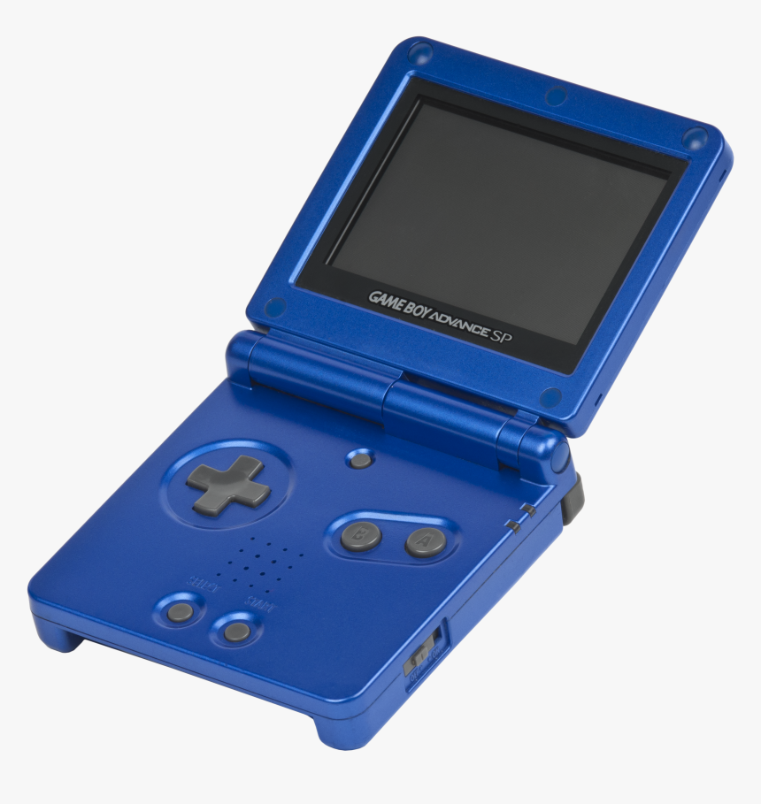 Game Boy Advance Sp Mk1 Blue - Gameboy Advance Sp Transparent, HD Png Download, Free Download