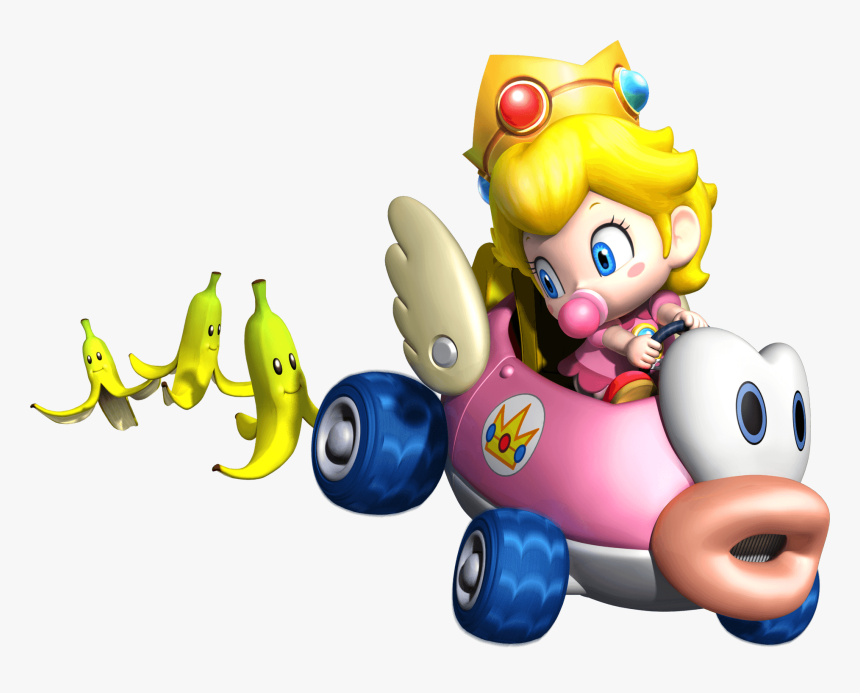 Baby Peach Mario Kart Wii, HD Png Download, Free Download