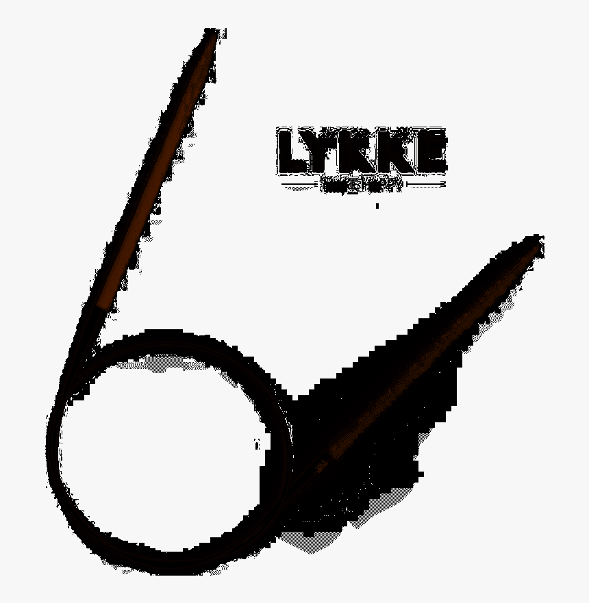 Lykke Driftwood Circular Wooden Needles - Illustration, HD Png Download, Free Download