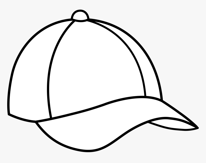 Yankees Cap Cliparts - Cartoon Baseball Cap Drawing, HD Png Download, Free Download