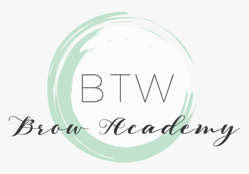 Btw Brow Academy - Btw Brows Academy Logo, HD Png Download, Free Download