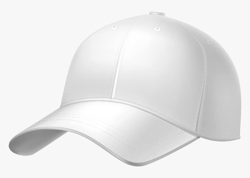 White Plain Baseball Cap Png Clipart Best Web Clipart - White Baseball Cap Png, Transparent Png, Free Download