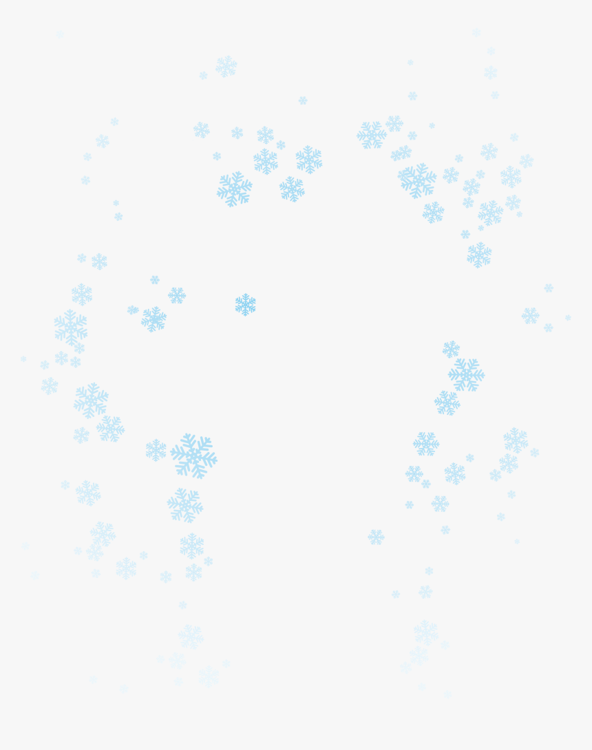 Snowflakes Background Png - Electric Blue, Transparent Png, Free Download