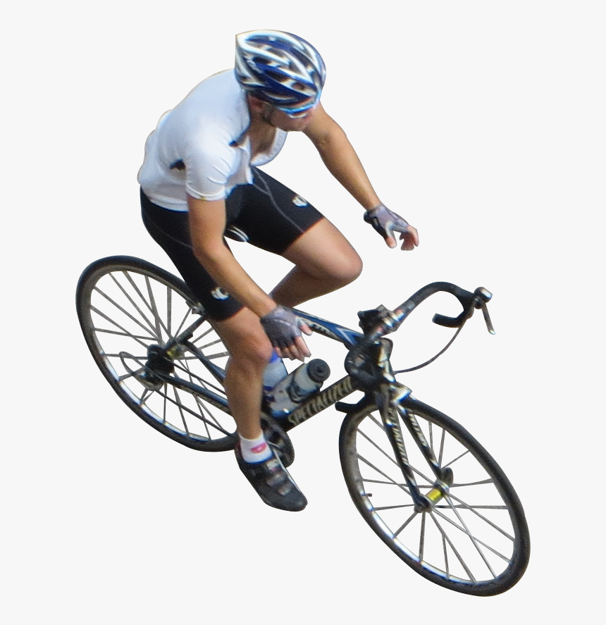 Ride A Bike Png Transparent Ride A Bike Images - Cycling Top View, Png Download, Free Download