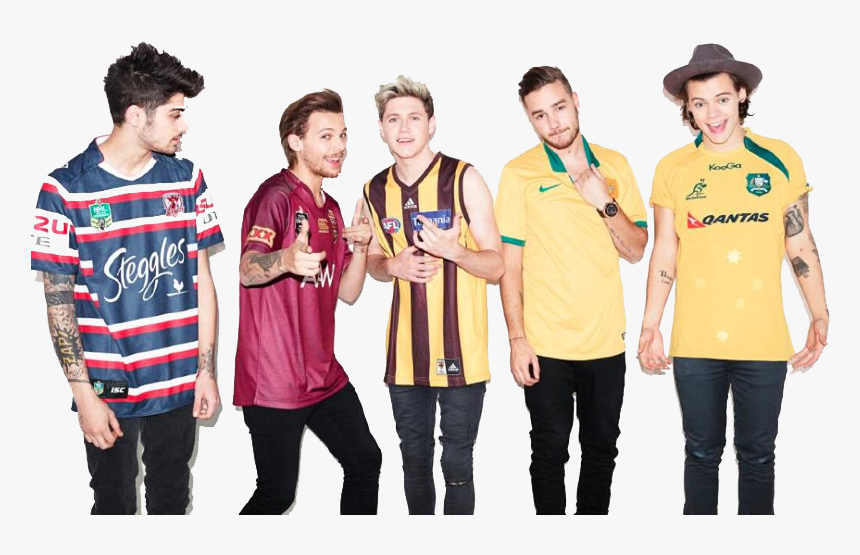 Free One Direction Clipart For Phone - One Direction In Jerseys, HD Png Download, Free Download