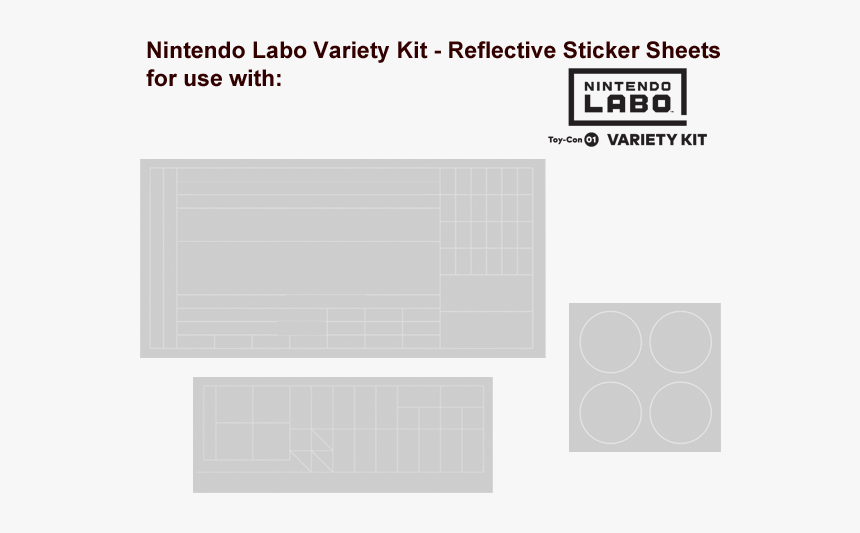 Nintendo Labo Marker Stickers, HD Png Download, Free Download