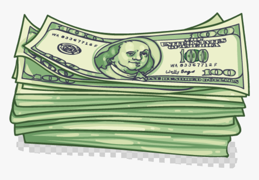 Cash Money Green Transparent Image Clipart Free Png - Transparent Stacks Of Money, Png Download, Free Download